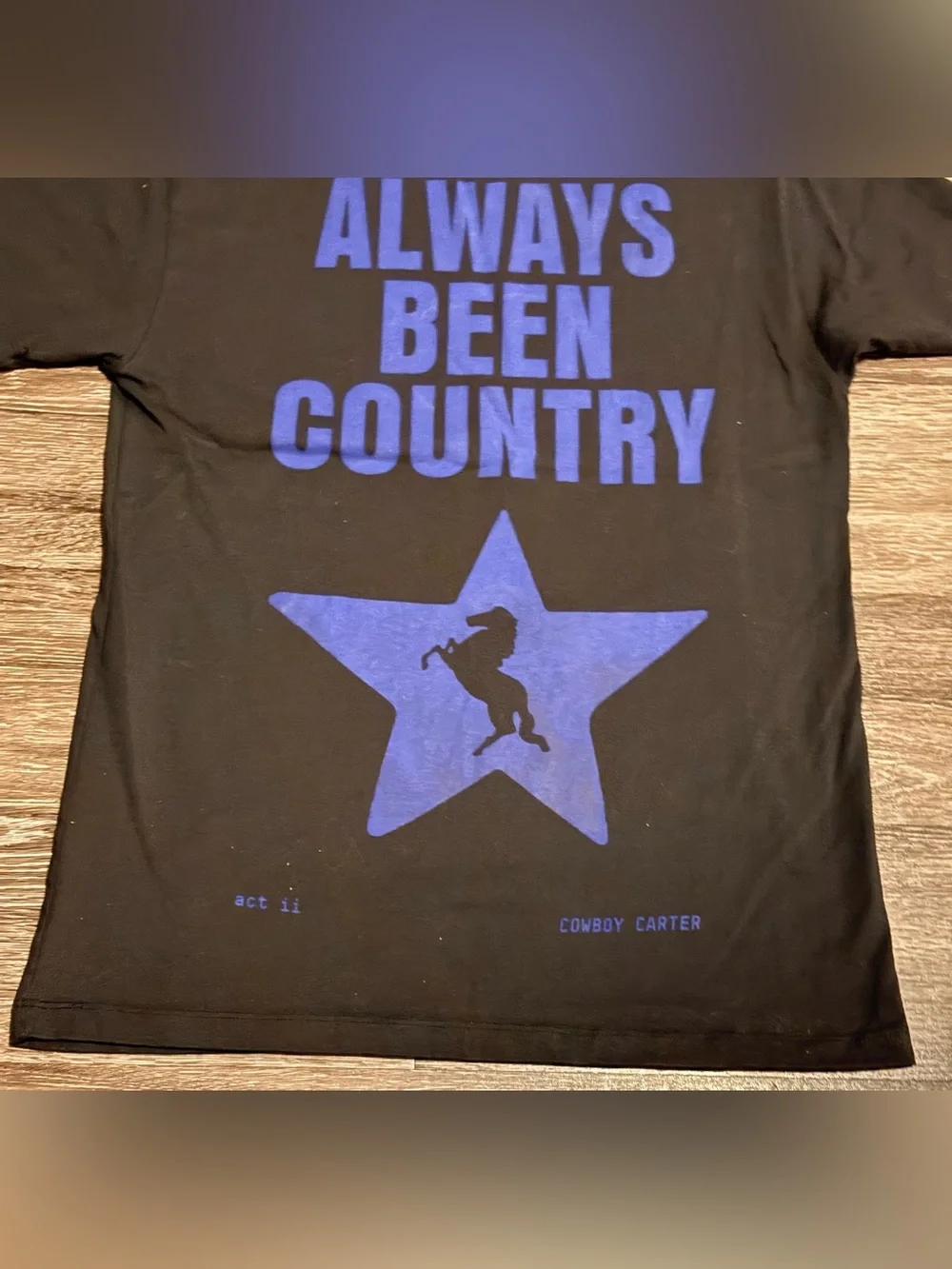 Beyoncé Been Country Black Graphic short-sleeve t-shirt Size Large